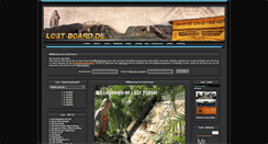 Desktop Screenshot of lost-board.de